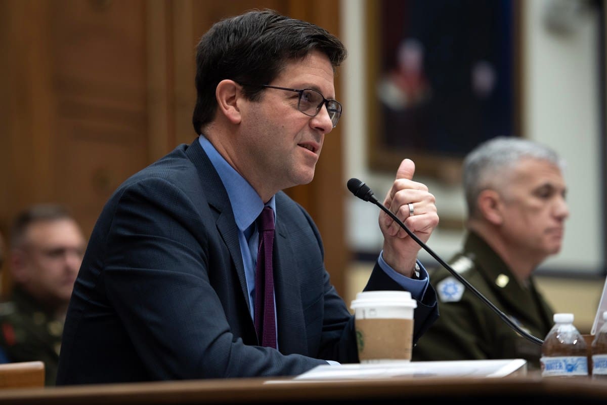 Defense policy chief John Plumb to step down in May - SpaceNews