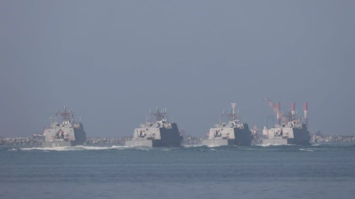 Taiwán denuncia una cifra récord de barcos de guerra chinos cerca de la isla