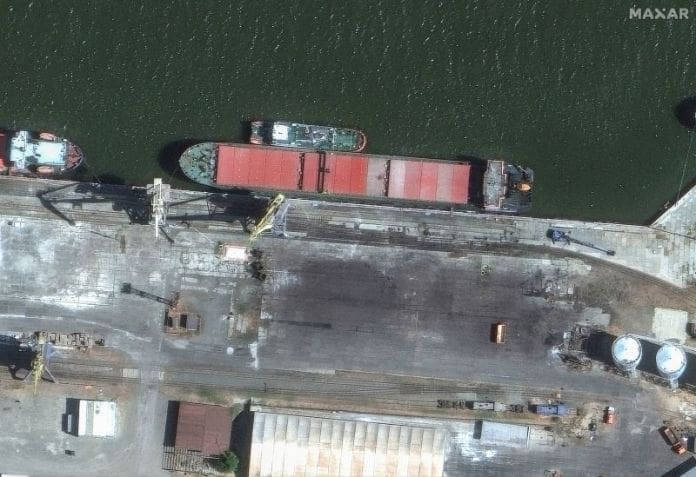 Russian ship suspected of delivering Iranian ballistic missiles seen at  Caspian Sea port | CNN
