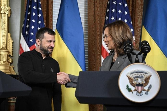 Zelenski recibe el apoyo de Biden y de Harris antes de reunirse con Trump