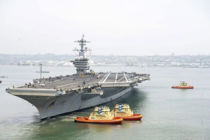 La Armada de EE. UU. fortalece su presencia en el Medio Oriente con el  envío del portaaviones USS Abraham Lincoln